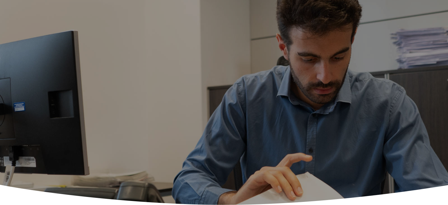 Personale dell'ufficio reclami che smista le pratiche